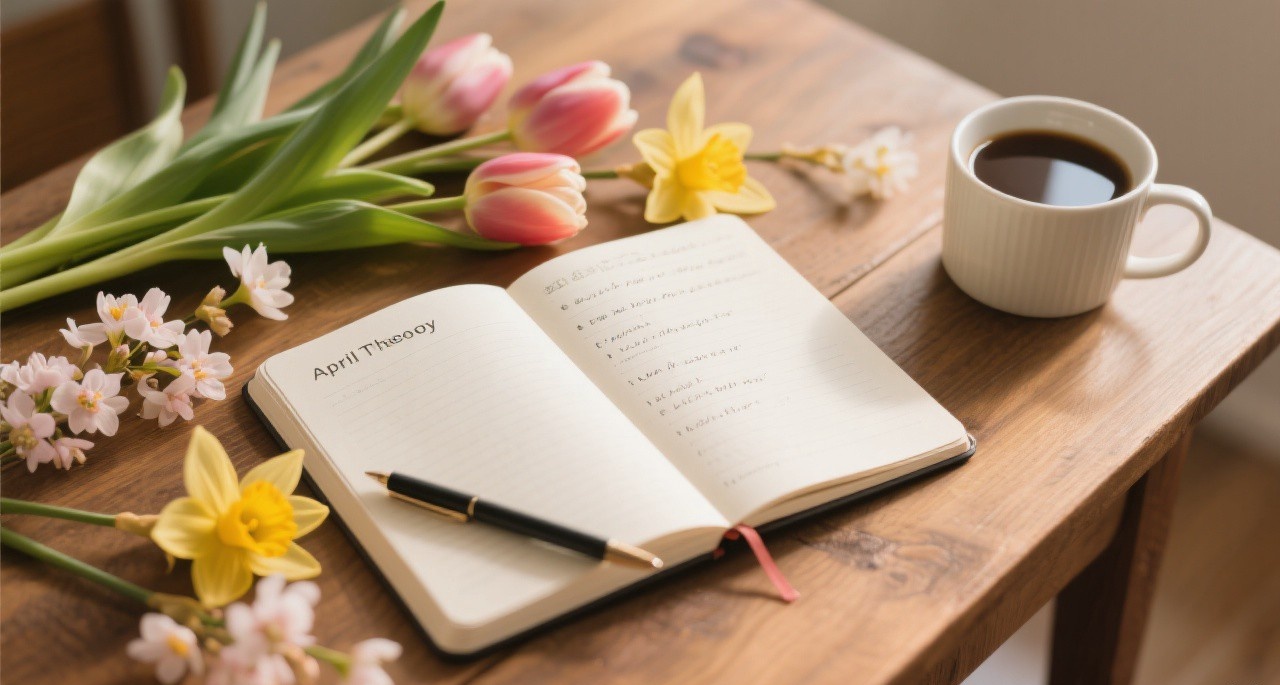 April Theory Journal Prompts: 50 Questions for Spring Reflection
